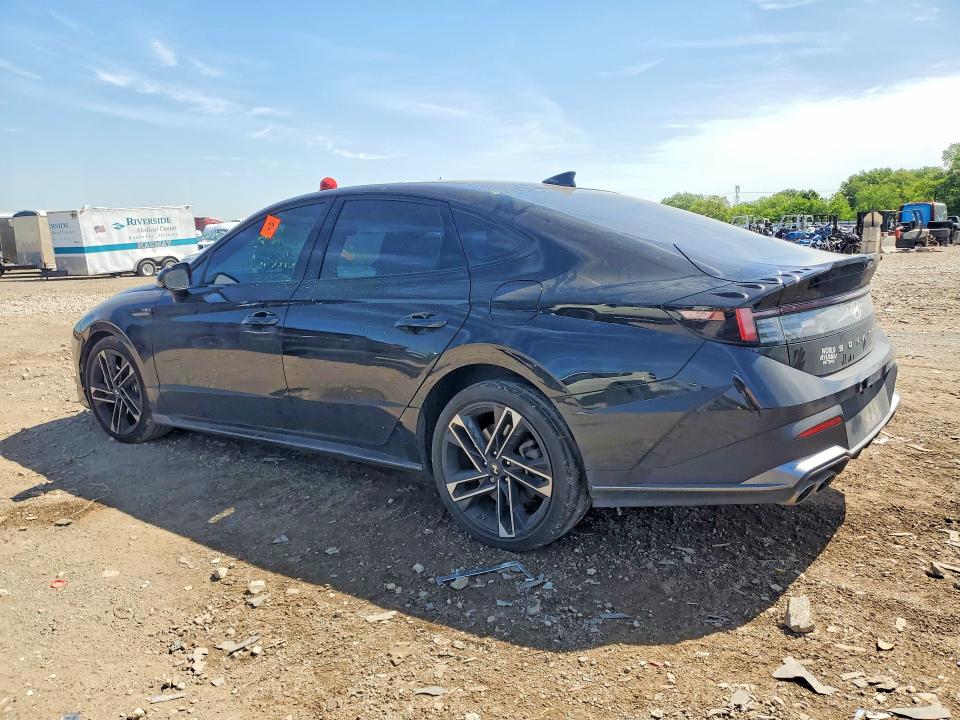 2025 Hyundai Sonata VIN KMHL54JC8SA488573 COPART salvage auction — SIDE, Il - Salvage Certificate, sold $9,900 on 2026-07-31 (photo 2)