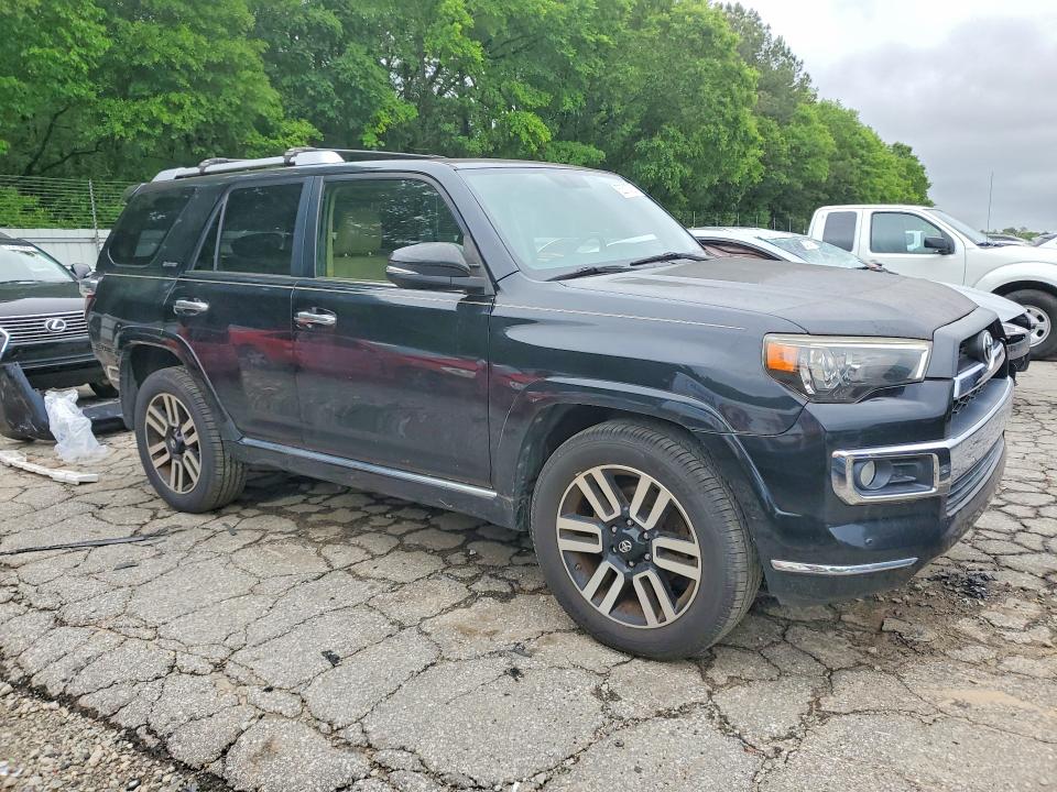 2016 Toyota 4runner VIN JTEZU5JR0G5123389 COPART salvage auction — REAR END, Ga - Cert Of Title-Salvage, sold $2,100 on 2026-07-24 (photo 4)