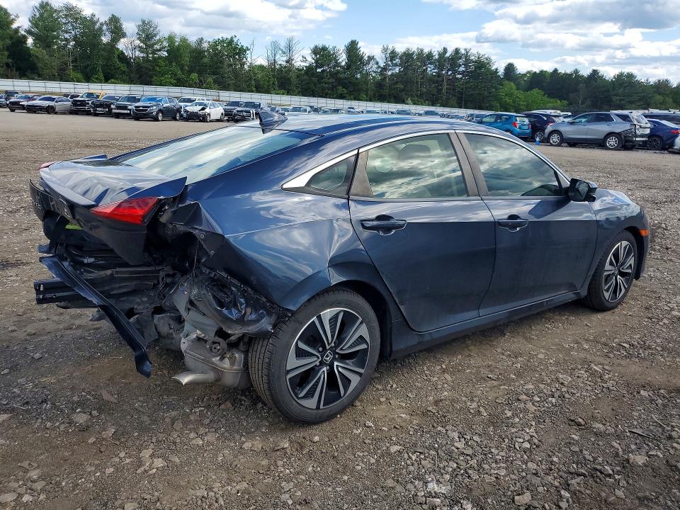 2018 Honda Civic VIN JHMFC1F48JX011904 COPART salvage auction — REAR END, MD - CERT OF SALVAGE > 75% DAMAGE, sold $3,000 on 2026-07-06 (photo 3)