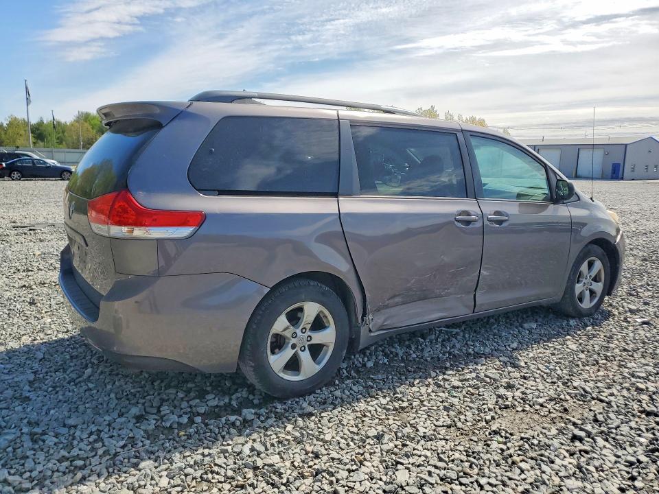 2011 Toyota Sienna VIN 5TDKK3DC0BS112998 COPART salvage auction — SIDE, Ma - Cert Of Title-Reconstrctd Coll, sold $500 on 2026-07-22 (photo 3)
