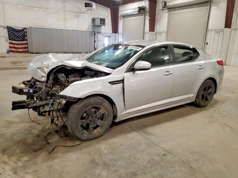 2015 Kia Optima VIN 5XXGM4A74FG491850 COPART salvage auction — FRONT END, Mn - Cert Of Title-Prior Salvage, sold $525 on 2026-07-07 (photo 1)