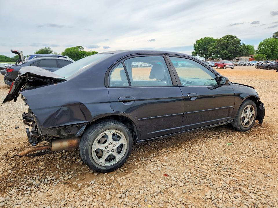 2004 Honda Civic VIN 2HGES16554H504071 COPART salvage auction — REAR END, Al - Cert Of Title-Salvage Title, sold $350 on 2026-07-29 (photo 3)