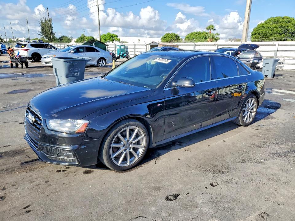 2014 Audi A4 VIN WAUEFAFL8EN039065 COPART salvage auction — MECHANICAL, Sc - Certificate Of Title (P), sold $1,000 on 2026-07-29 (photo 1)
