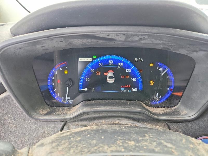 2020 Toyota Corolla VIN JTDEBRBE0LJ013021 COPART salvage auction — MECHANICAL, Ga - Certificate Of Title, sold $3,950 on 2026-07-04 (photo 9)