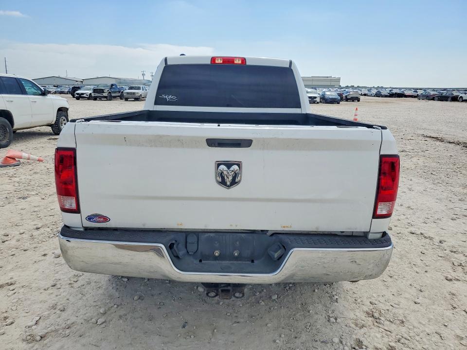 2019 Ram 1500 VIN 1C6RR6FT9KS683851 COPART salvage auction — FRONT END, Tx - Salvage Vehicle Title, sold $1,200 on 2026-07-09 (photo 6)