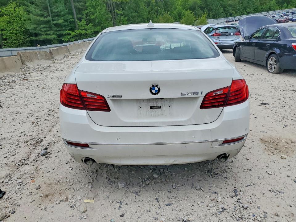 2016 BMW 5er VIN WBA5B3C52GG254736 COPART salvage auction — FRONT END, Ny - Mv-907A Salvage Certificate, sold $1,450 on 2026-07-15 (photo 6)