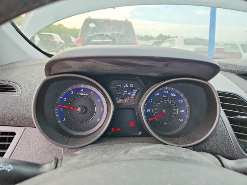 2015 Hyundai Elantra VIN KMHDH4AH7FU303926 COPART salvage auction — MECHANICAL, De - Parts Only - No Title, sold $425 on 2026-07-14 (photo 8)