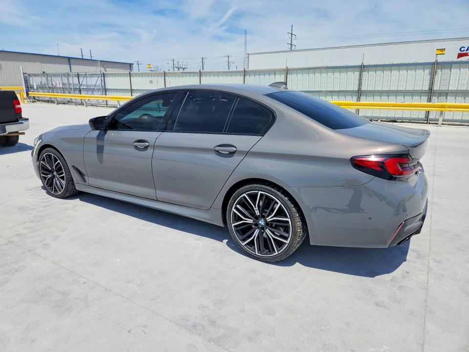 2021 BMW 5er VIN WBA53BJ02MWX11996 COPART salvage auction — FRONT END, Id - Salvage Certificate Of Title, sold $17,200 on 2026-07-24 (photo 2)