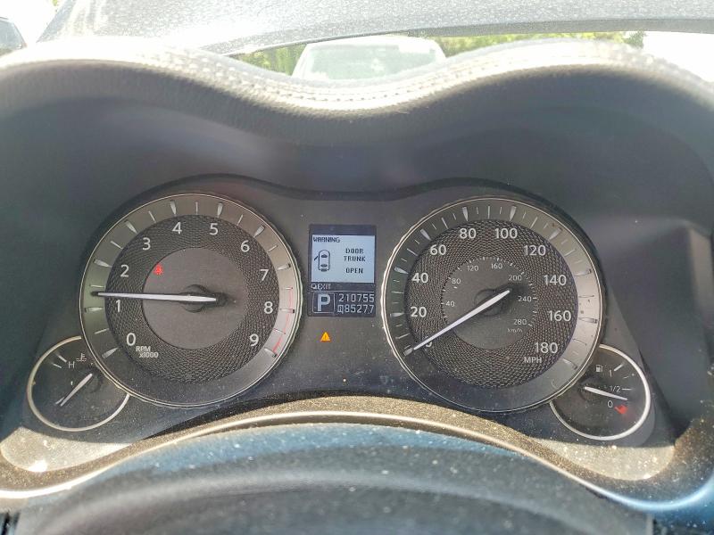 2012 Infiniti M VIN JN1BY1AR6CM396763 COPART salvage auction — REAR END, Nc - Salvage Certificate Of Title, sold $300 on 2026-07-21 (photo 9)