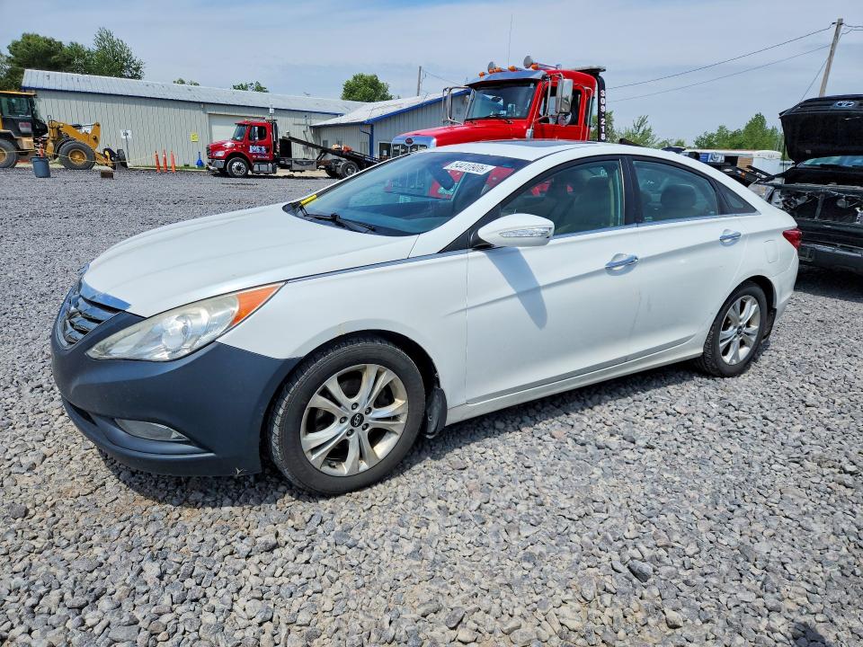 2011 Hyundai Sonata VIN 5NPEC4ACXBH237128 COPART salvage auction — FRONT END, Il - Salvage Certificate, sold $350 on 2026-07-20 (photo 1)