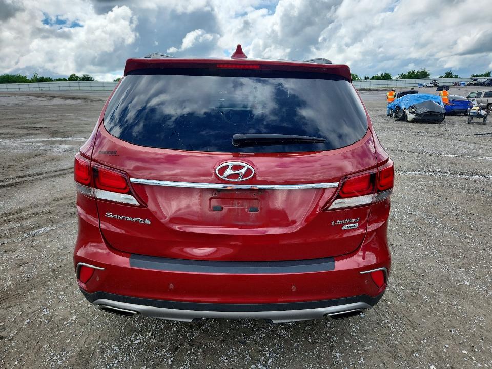 2017 Hyundai Santa fe VIN KM8SR4HF9HU216637 COPART salvage auction — FRONT END, Ky - Cert Of Title-Salvage, sold $5,800 on 2026-07-30 (photo 6)