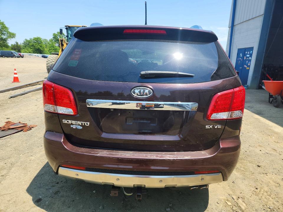 2011 Kia Sorento VIN 5XYKWDA20BG145437 COPART salvage auction — FRONT END, Nj - Cert Of Title-Salvage, sold $1,400 on 2026-07-06 (photo 6)