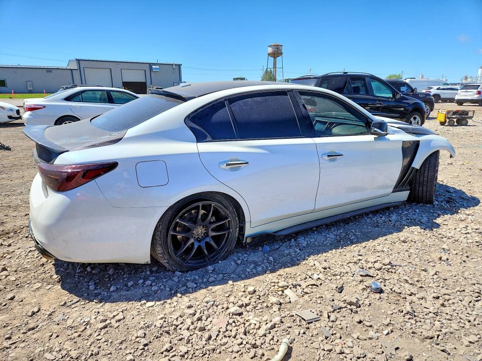 2014 Infiniti Q50 VIN JN1BV7AP7EM693084 COPART salvage auction — FRONT END, Il - Salvage Certificate, sold $425 on 2026-07-22 (photo 3)