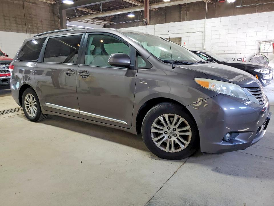 2011 Toyota Sienna VIN 5TDYK3DC7BS166194 COPART salvage auction — FRONT END, Mn - Cert Of Title-Salvage, sold $2,650 on 2026-07-09 (photo 4)