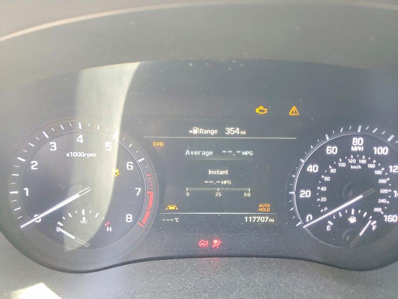 2018 Genesis G80 VIN KMHGN4JE4JU226470 COPART salvage auction — FRONT END, Sc - Cert Of Title-Salvage, sold $200 on 2026-07-13 (photo 9)