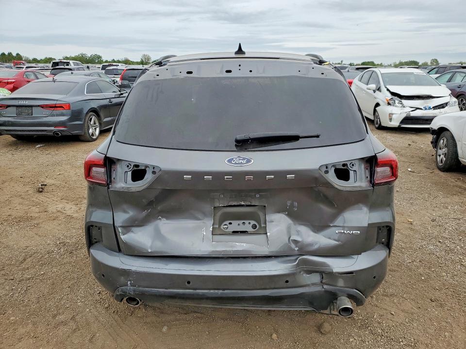 2024 Ford Escape VIN 1FMCU9MN3RUB50441 COPART salvage auction — REAR END, IL - SALVAGE CERTIFICATE, sold $7,700 on 2026-07-28 (photo 6)