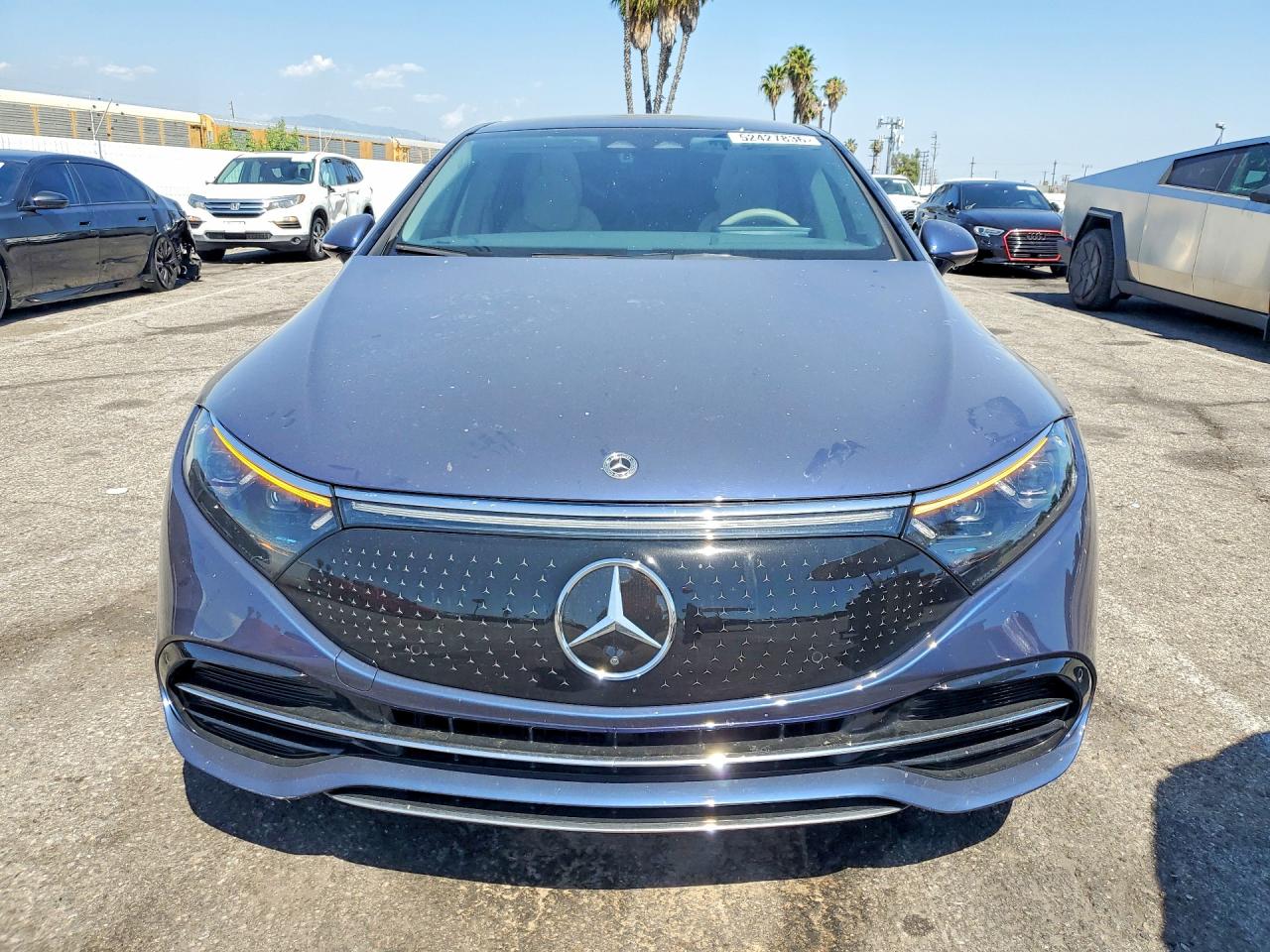 2023 Mercedes-Benz EQS VIN W1KCG2EB9PA039968 COPART salvage auction — Rear End, CA - SALVAGE CERTIFICATE, sold $26,000 on 2026-07-10 (photo 5)