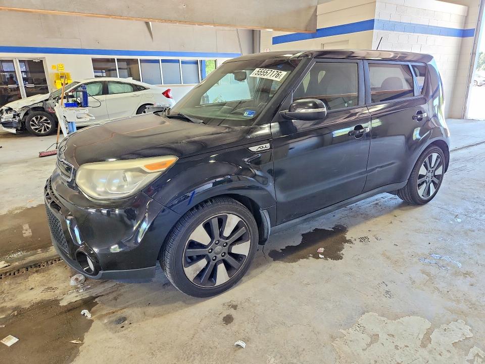 2014 Kia VIN KNDJX3A50E7093239 COPART salvage auction — FRONT END, Va - Cert Of Title - Salvage, sold $275 on 2026-07-24 (photo 1)