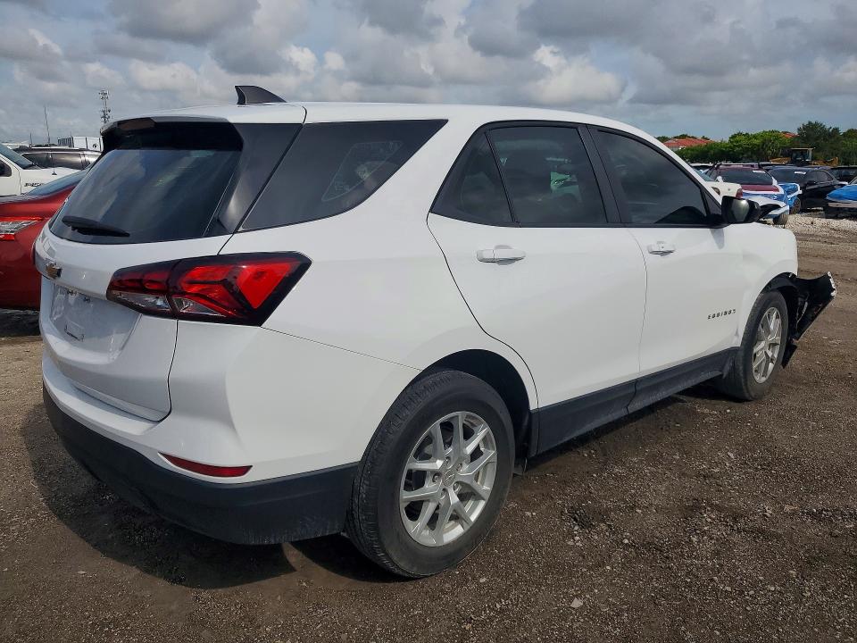2024 Chevrolet Equinox VIN 3GNAXHEG8RL233068 COPART salvage auction — FRONT END, Fl - Cert Of Title Slvg Rebuildable, sold $4,400 on 2026-07-02 (photo 3)