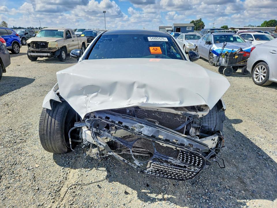 2017 Mercedes-benz C class VIN WDDWJ6EB8HF453110 COPART salvage auction — FRONT END, Ca - Dis/Dlr/Exp Only Clean Title, sold $3,850 on 2026-07-28 (photo 5)