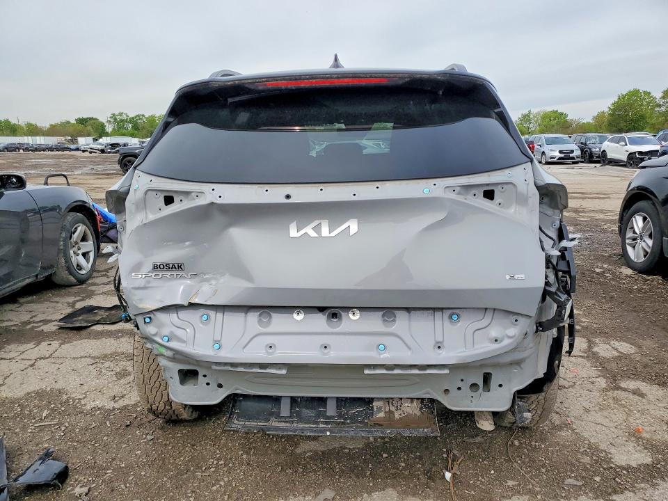 2023 Kia VIN 5XYK7CAF9PG089855 COPART salvage auction — REAR END, In - Cert Of Title-Salvage Title, sold $8,200 on 2026-07-27 (photo 6)