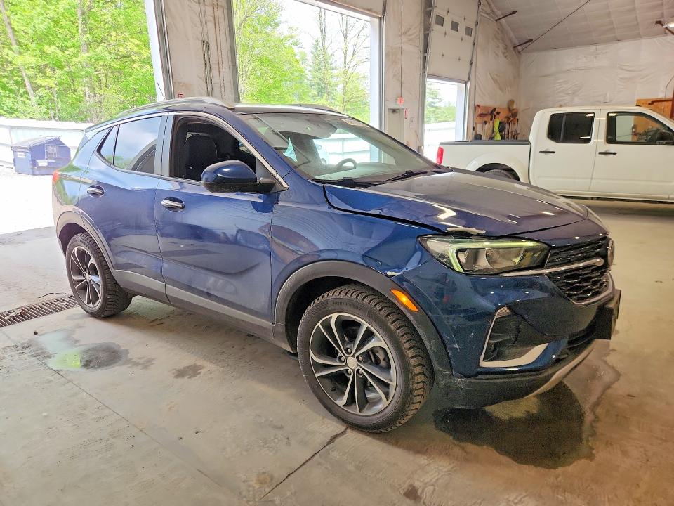 2021 Buick Encore VIN KL4MMESL2MB050056 COPART salvage auction — FRONT END, Vt - Cert Of Title-Salvage Vehicle, sold $5,200 on 2026-07-20 (photo 4)