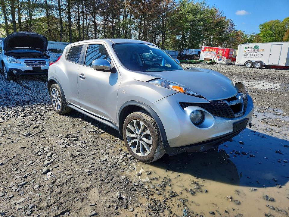 2011 Nissan Juke VIN JN8AF5MV9BT015219 COPART salvage auction — FRONT END, Nj - Cert Of Title-Salvage, sold $475 on 2026-07-06 (photo 4)