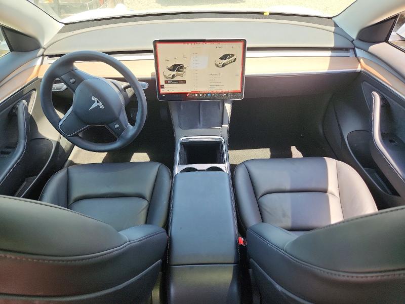2022 Tesla Model 3 VIN 5YJ3E1EB7NF197899 COPART salvage auction — FRONT END, Ca - Salvage Certificate, sold $10,000 on 2026-07-14 (photo 8)