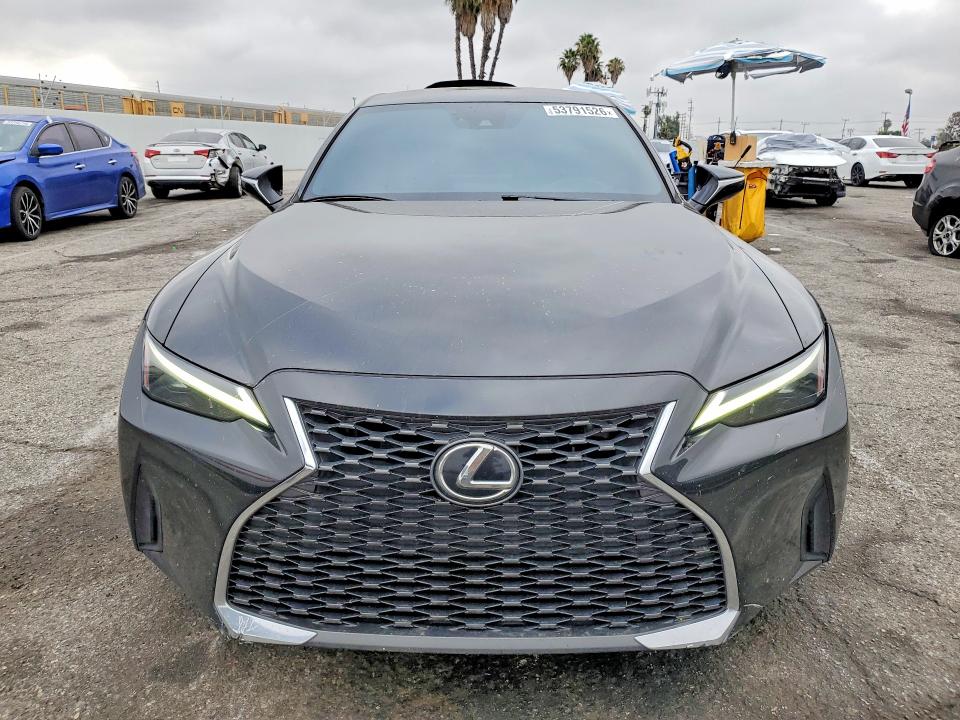 2021 Lexus Is VIN JTHAA1D20M5115160 COPART salvage auction — REAR END, Ca - Salvage Certificate, sold $8,600 on 2026-07-24 (photo 5)