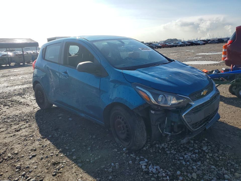 2019 Chevrolet Spark VIN KL8CB6SA9KC736347 COPART salvage auction — ALL OVER, Tx - Salvage Vehicle Title, sold $150 on 2026-07-30 (photo 4)