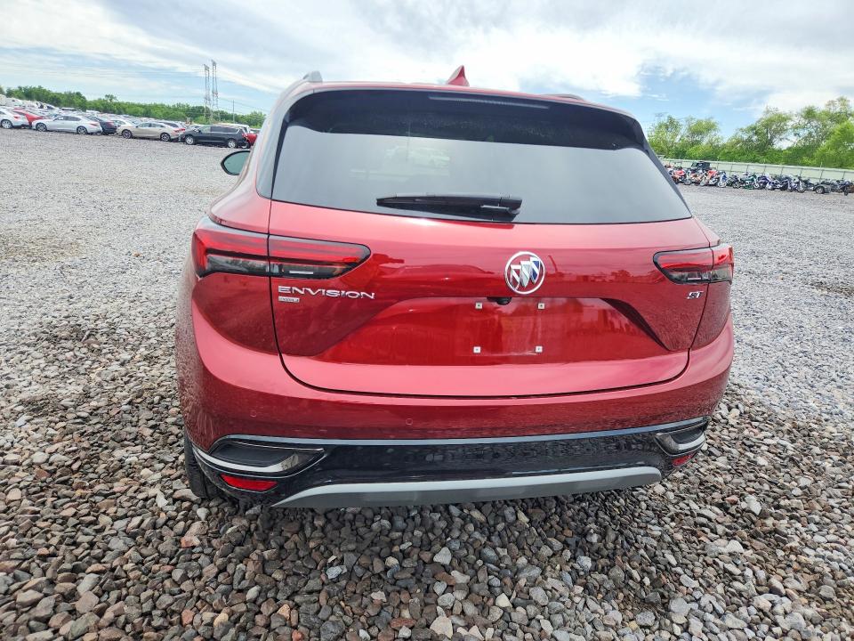 2023 Buick Envision VIN LRBFZMR4XPD207073 COPART salvage auction — FRONT END, Il - Salvage Certificate, sold $7,200 on 2026-07-27 (photo 6)
