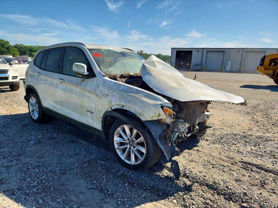 2014 BMW X3 VIN 5UXWX9C55E0D43557 COPART salvage auction — FRONT END, Ar - Certificate Of Title, sold $225 on 2026-07-27 (photo 4)