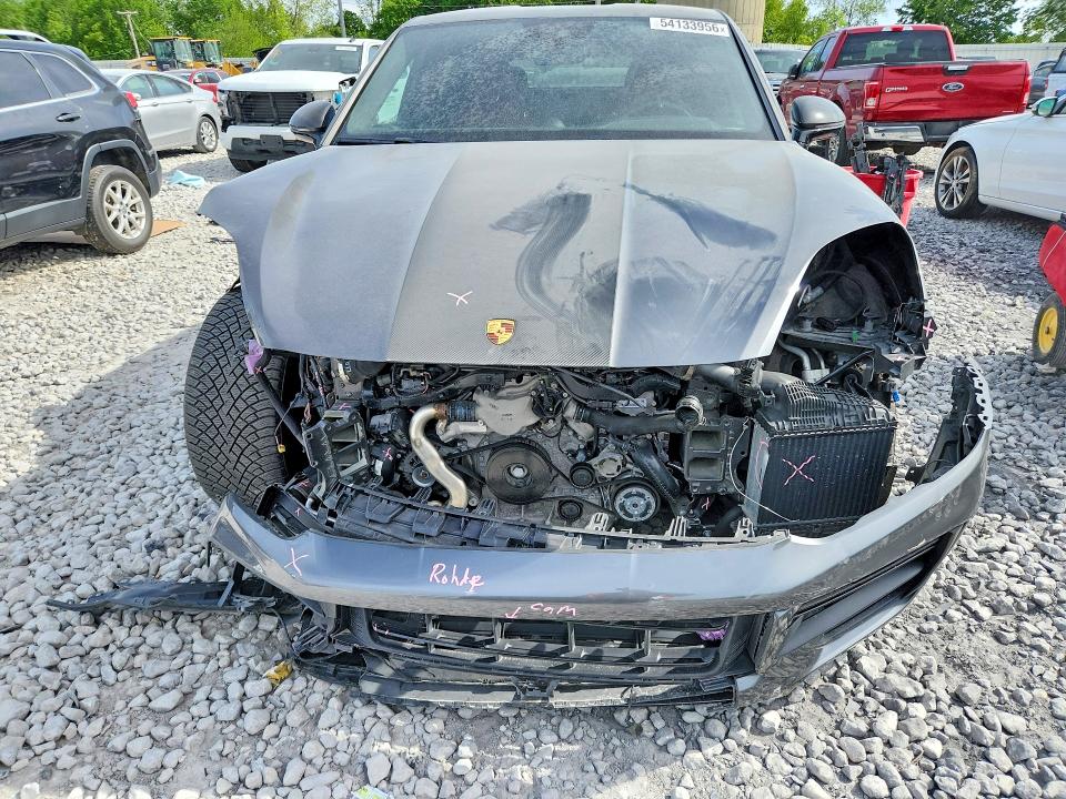 2024 Porsche Cayenne VIN WP1BK2AY4RDA72293 COPART salvage auction — FRONT END, Mi - Cert Of Title-Salvage Vehicle, sold $200 on 2026-07-30 (photo 5)