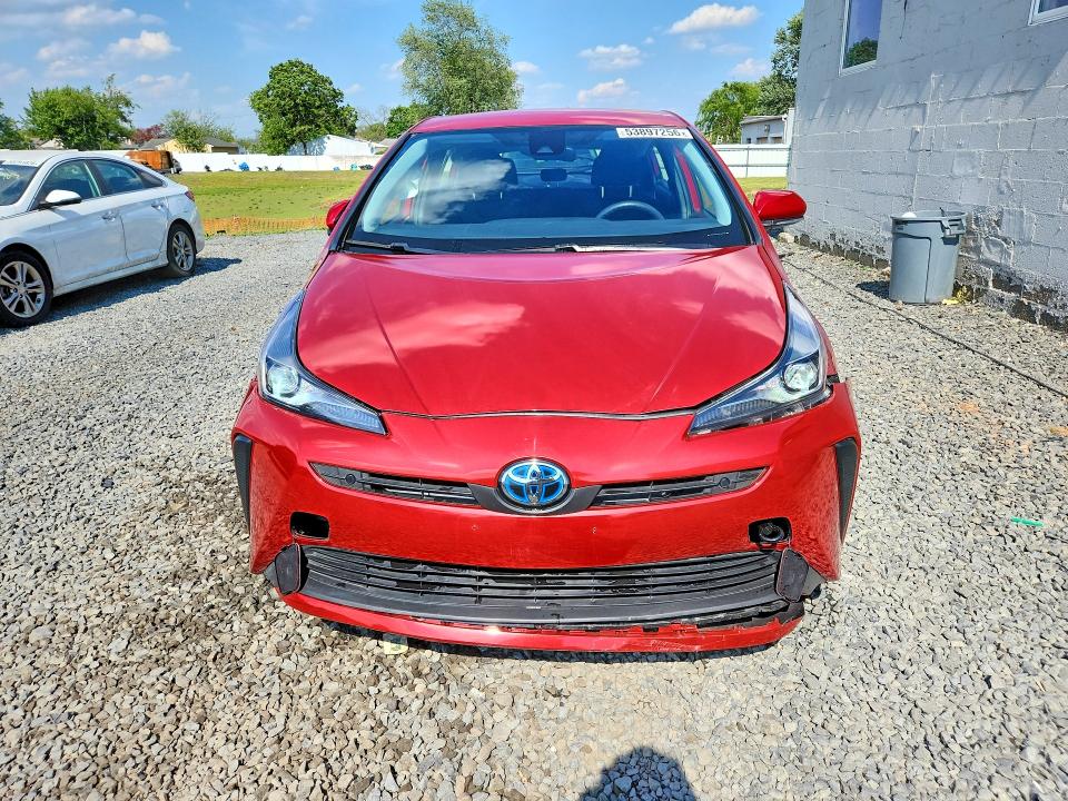 2022 Tvr Prius VIN JTDKAMFU4N3186297 COPART salvage auction — SIDE, Nj - Cert Of Title-Salvage, sold $6,700 on 2026-07-17 (photo 5)