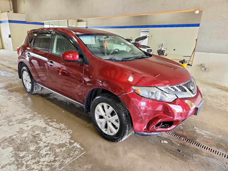 2012 Nissan Murano VIN JN8AZ1MW7CW213841 COPART salvage auction — FRONT END, Va - Certificate Of Title, sold $200 on 2026-07-02 (photo 4)