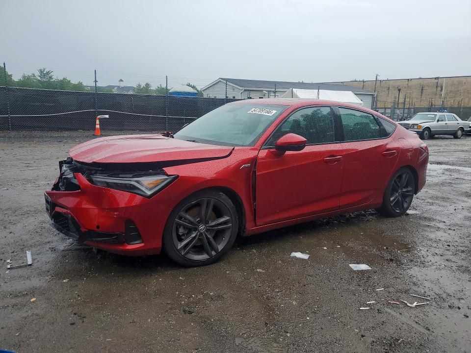 2025 Acura Integra VIN 19UDE4H6XSA010150 — COPART salvage auction photo
