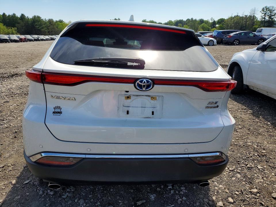 2022 Toyota Venza VIN JTEAAAAH7NJ093656 COPART salvage auction — FRONT END, Md - Cert Of Salvage > 75% Damage, sold $1,500 on 2026-07-27 (photo 6)