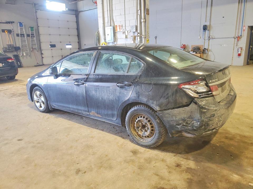 2014 Honda Civic VIN 2HGFB2F44EH035011 COPART salvage auction — REAR END, NB - CLEAN TITLE, sold $3,550 on 2026-07-09 (photo 2)