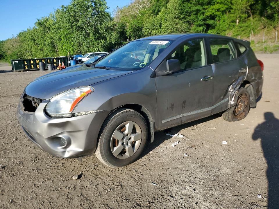 2012 Nissan Rogue sport VIN JN8AS5MV4CW362484 COPART salvage auction — SIDE, Ny - Mv907A-Parts Only, sold $450 on 2026-07-14 (photo 1)