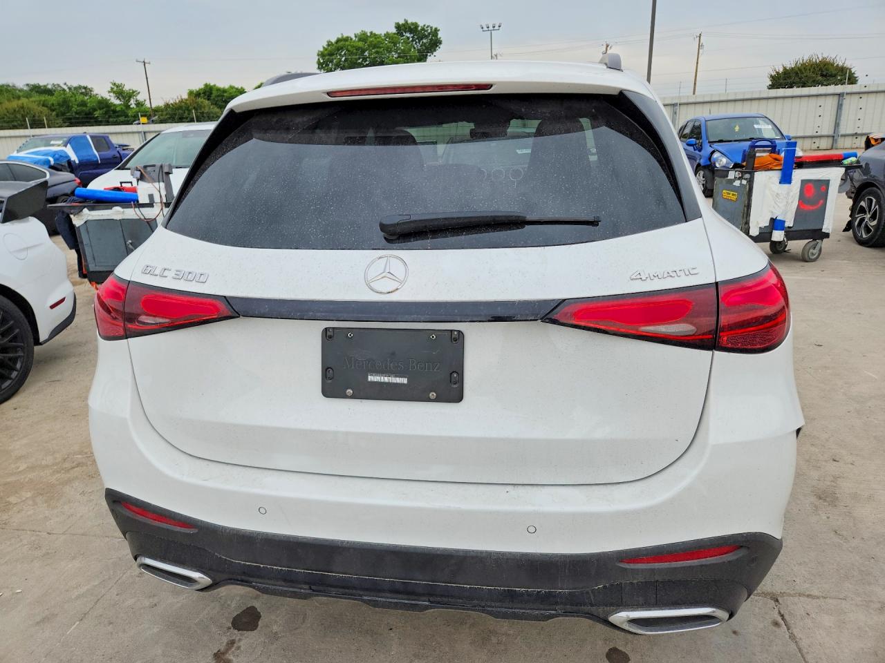 2025 Mercedes-Benz GLC-Class VIN W1NKM4HB0SF291442 COPART salvage auction — Front End, TX - SALVAGE VEHICLE TITLE, sold $24,700 on 2026-07-06 (photo 6)