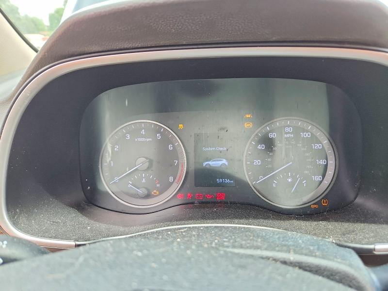 2020 Hyundai Tucson VIN KM8J33AL8LU248673 COPART salvage auction — REAR END, Al - Cert Of Title-Salvage Title, sold $3,850 on 2026-07-08 (photo 9)