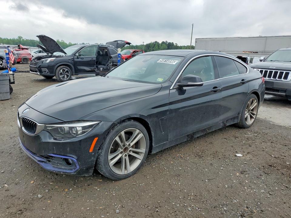 2019 BMW 4er VIN WBA4J1C56KBM14643 COPART salvage auction — FRONT END, Va - Certificate Of Title, sold $7,100 on 2026-07-09 (photo 1)