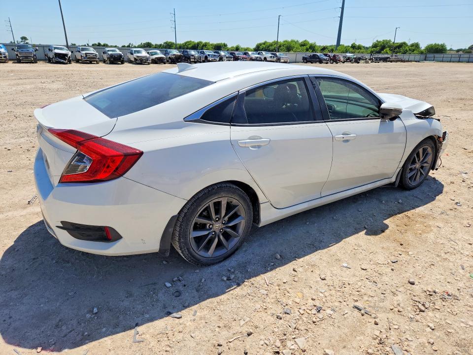 2019 Honda Civic VIN JHMFC1F76KX004140 COPART salvage auction — FRONT END, Tx - Salvage Vehicle Title, sold $4,250 on 2026-07-15 (photo 3)