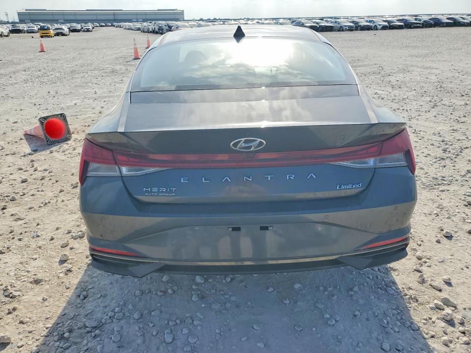 2022 Hyundai Elantra VIN 5NPLP4AG9NH068061 COPART salvage auction — FRONT END, Tx - Salvage Vehicle Title, sold $70 on 2026-07-30 (photo 6)
