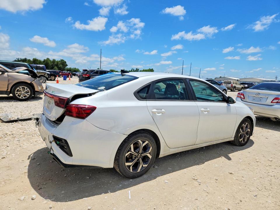 2021 Kia Forte VIN 3KPF24AD5ME369799 COPART salvage auction — REAR END, Tx - Salvage Vehicle Title, sold $3,650 on 2026-07-02 (photo 3)
