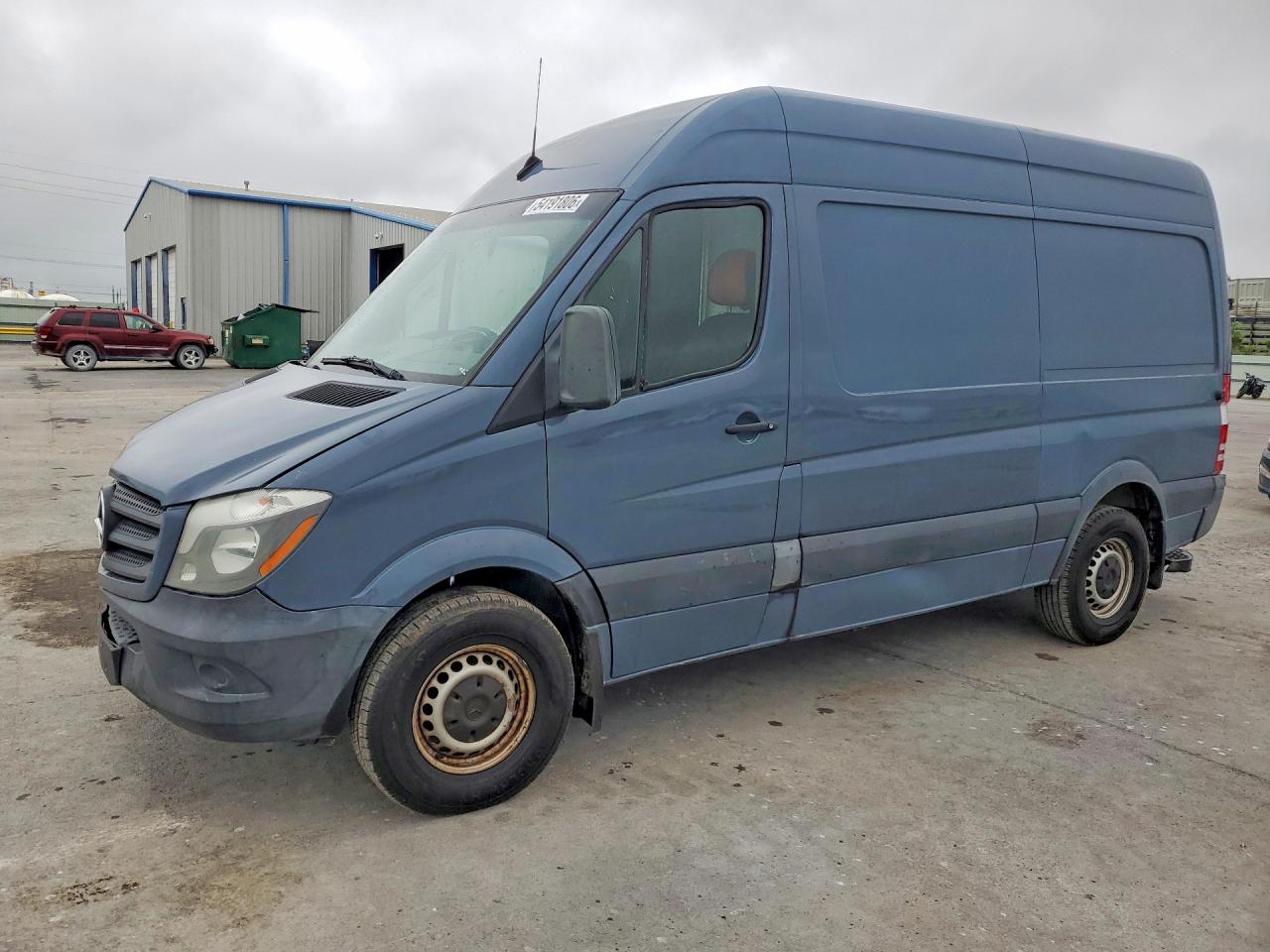 2018 Mercedes Benz Sprinter 2500 VIN WD3PE7CD5JP644328 COPART salvage auction — Front End, OK - CERTIFICATE OF TITLE-JUNKED, sold $4,500 on 2026-07-01 (photo 1)