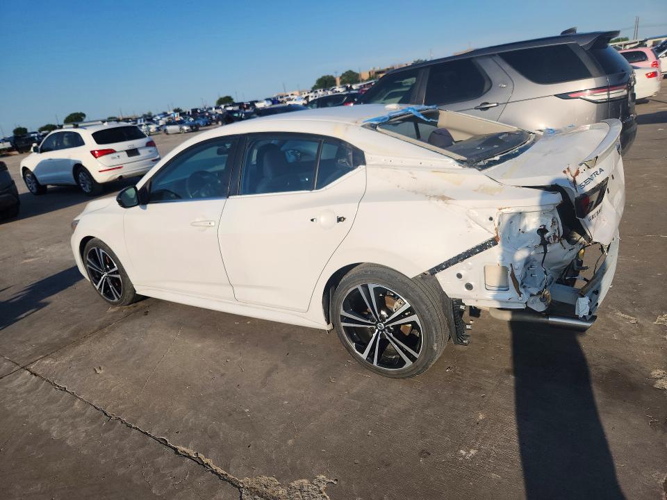 2021 Nissan Sentra VIN 3N1AB8DV4MY286999 COPART salvage auction — REAR END, Tx - Salvage Vehicle Title, sold $5,900 on 2026-07-02 (photo 2)