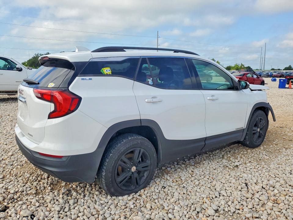 2019 Gmc Terrain VIN 3GKALTEV5KL318725 COPART salvage auction — FRONT END, Tx - Salvage Vehicle Title, sold $4,400 on 2026-07-02 (photo 3)