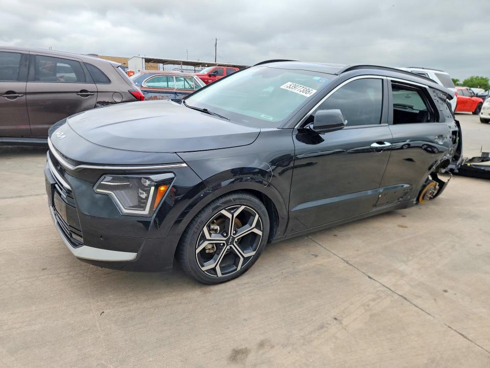 2023 Kia Niro VIN KNDCT3LE1P5085957 COPART salvage auction — REAR END, Tx - Salvage Vehicle Title, sold $8,500 on 2026-07-06 (photo 1)