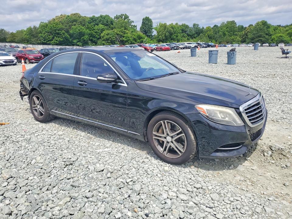 2016 Mercedes-benz S class VIN WDDUG8FB5GA205179 COPART salvage auction — REAR END, NC - SALVAGE CERTIFICATE OF TITLE, sold $150 on 2026-07-29 (photo 4)